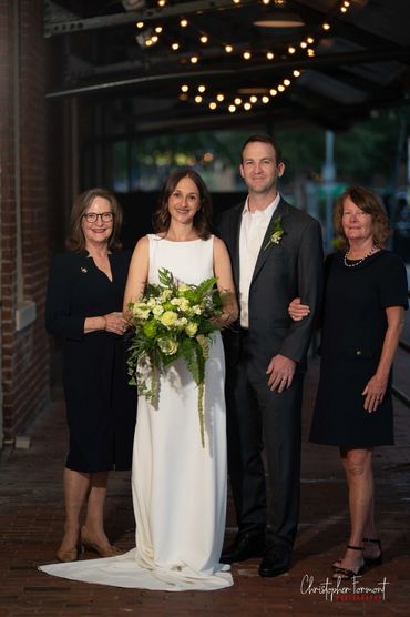 Family wedding portraits