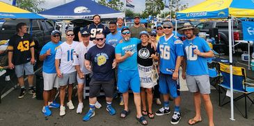 San Diego Chargers Tailgating