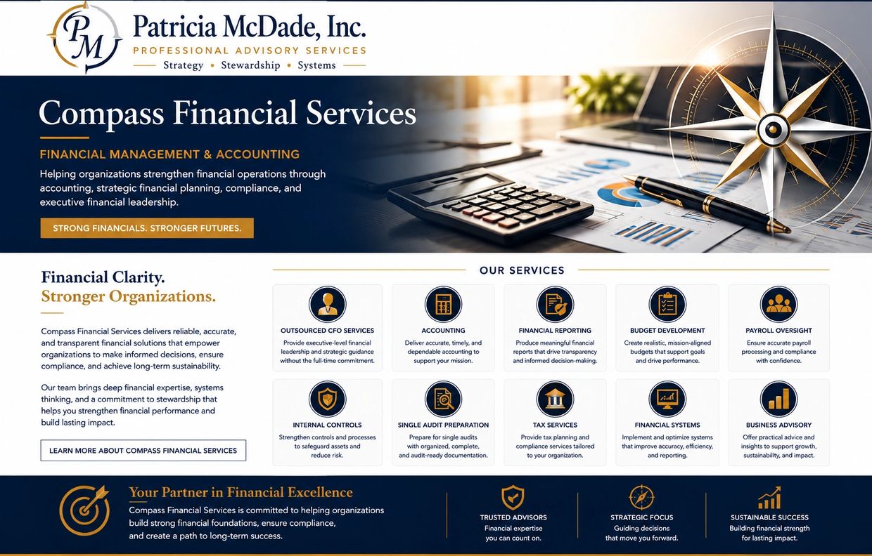 Compass Financial Services offers comprehensive financial management and accounting solutions.