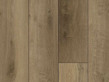 Wooden plank flooring with natural grain patterns.