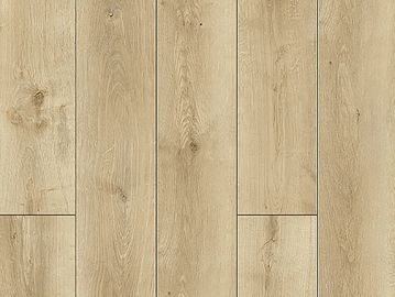Light wooden floor panels.