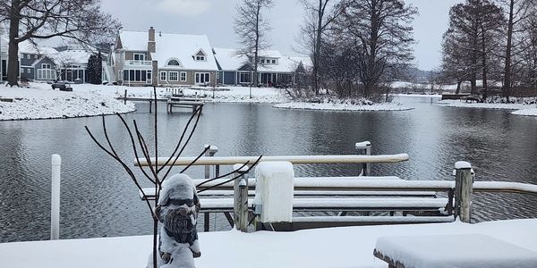 Buckeye Lakes Homes for sale during the winter are so beautiful.