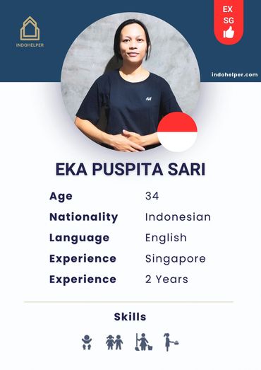 Experienced Indonesian Maid (Domestic Worker) ready to work in Singapore and Hongkong. 