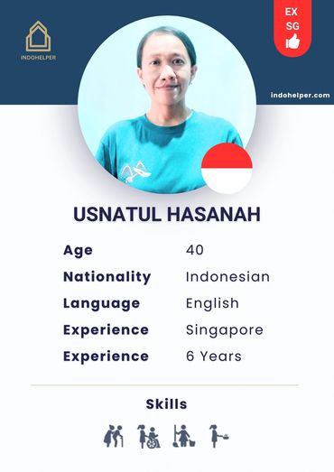 Experienced Indonesian Maid (Domestic Worker) ready to work in Singapore and Hongkong. 
