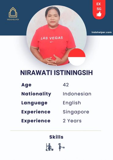 Experienced Indonesian Maid (Domestic Worker) ready to work in Singapore and Hongkong. 