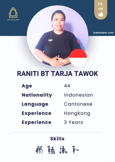 Experienced Indonesian Maid (Domestic Worker) ready to work in Singapore and Hongkong. 