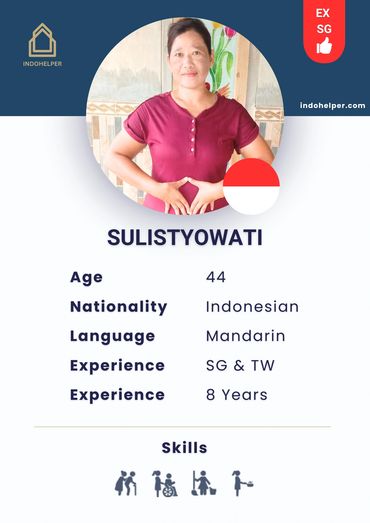 Experienced Indonesian Maid (Domestic Worker) ready to work in Singapore and Hongkong. 