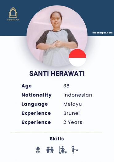Experienced Indonesian Maid (Domestic Worker) ready to work in Singapore and Hongkong. 