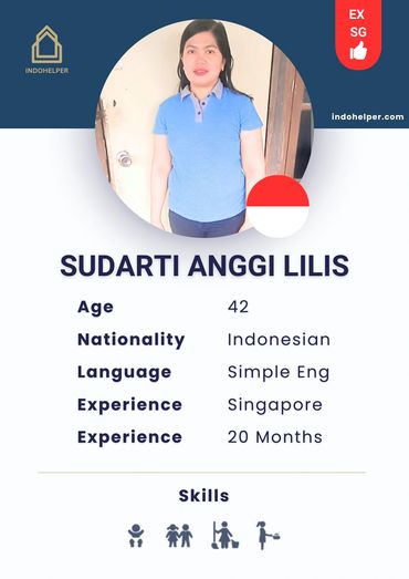 Experienced Indonesian Helper, ready to work in Singapore