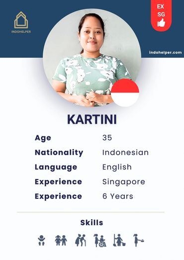 Experienced Indonesian Maid (Domestic Worker) ready to work in Singapore and Hongkong. 