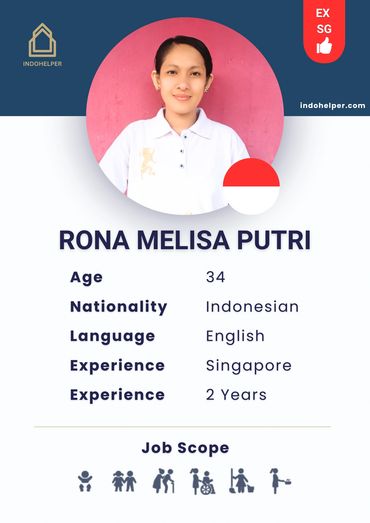Experienced Indonesian Maid (Domestic Worker) ready to work in Singapore and Hongkong. 