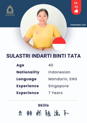 Experienced Indonesian Maid (Domestic Worker) ready to work in Singapore and Hongkong. 