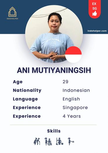 Experienced Indonesian Maid (Domestic Worker) ready to work in Singapore and Hongkong. 