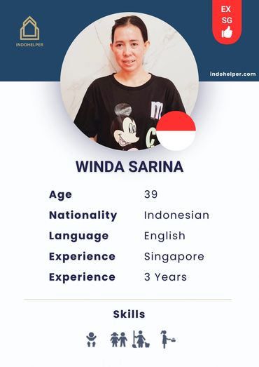 Experienced Indonesian Maid (Domestic Worker) ready to work in Singapore and Hongkong.