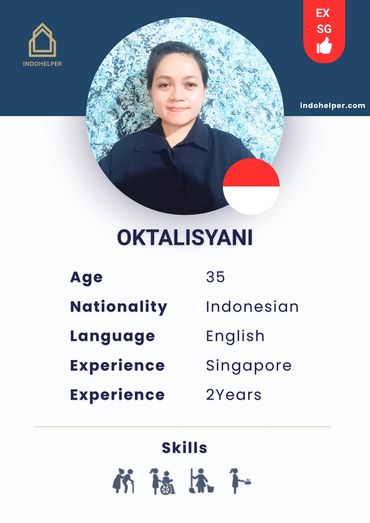 Experienced Indonesian Maid (Domestic Worker) ready to work in Singapore and Hongkong. 