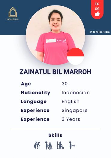 Experienced Indonesian Maid (Domestic Worker) ready to work in Singapore and Hongkong. 