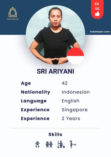 Experienced Indonesian Maid (Domestic Worker) ready to work in Singapore and Hongkong. 