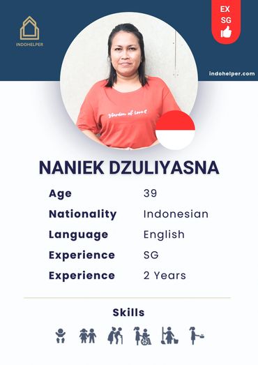 Experienced Indonesian Maid (Domestic Worker) ready to work in Singapore and Hongkong. 