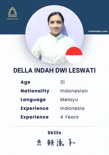 Experienced Indonesian Maid (Domestic Worker) ready to work in Singapore and Hongkong. 