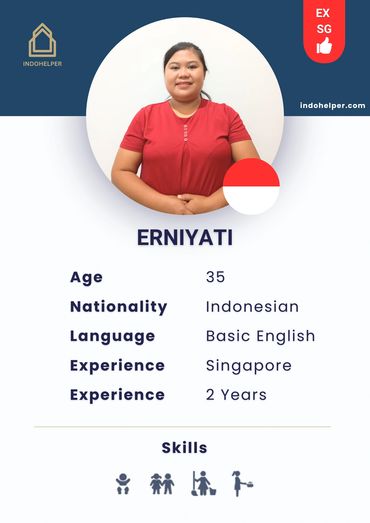 Experienced Indonesian Maid (Domestic Worker) ready to work in Singapore and Hongkong. 
