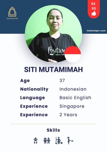 Experienced Indonesian Maid (Domestic Worker) ready to work in Singapore and Hongkong. 