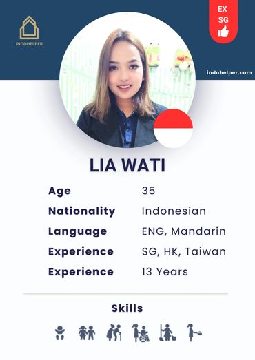 Experienced Indonesian Maid (Domestic Worker) ready to work in Singapore and Hongkong. 