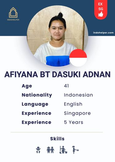 Experienced Indonesian Maid (Domestic Worker) ready to work in Singapore and Hongkong. 
