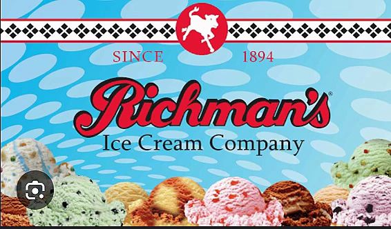 New Jersey's own Richmans Ice Cream. 