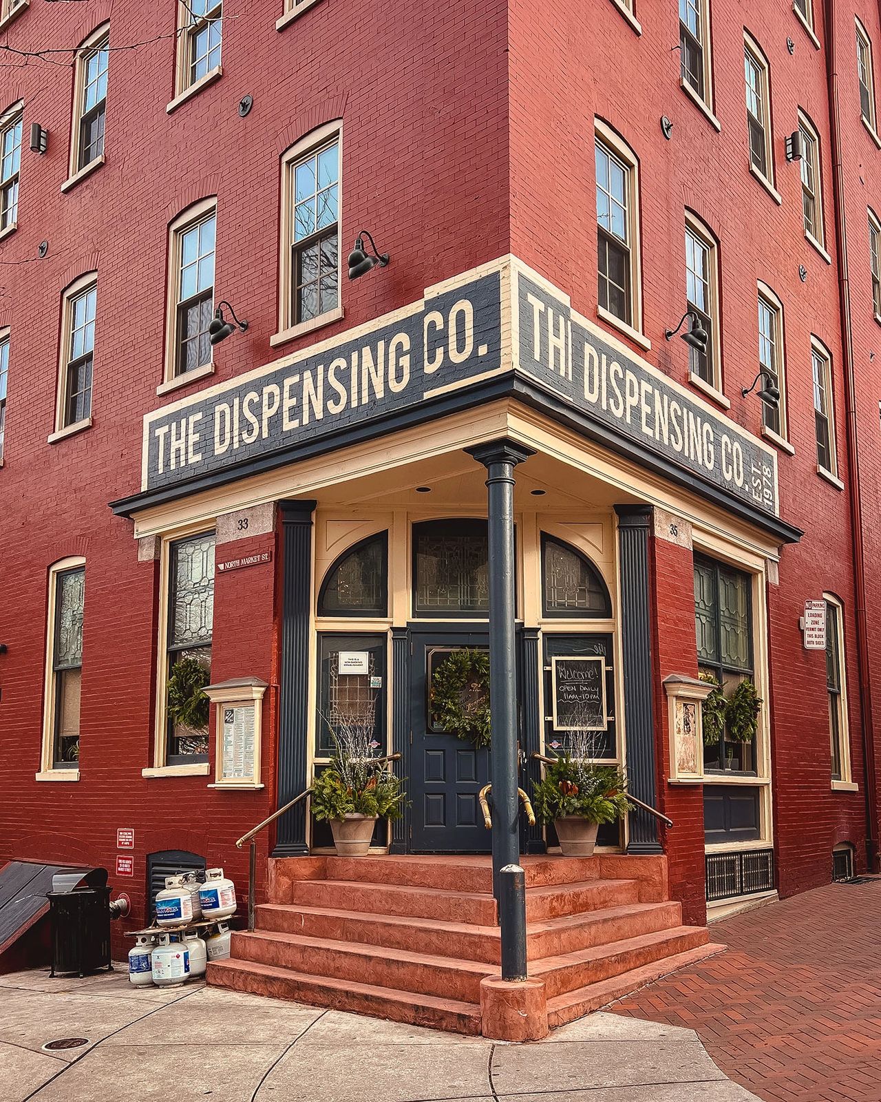 Nestled in the heart of Downtown Lancaster, PA, The Dispensing Company (or "DipCo" as locals call it) is a beloved historic pub housed in a beautifully preserved 19th-century brick building. Known for its cozy atmosphere, craft beer selection, and classic pub fare, this iconic spot has been serving Lancaster locals and visitors for decades. Whether you're stopping by for a casual drink, a hearty meal, or to soak in the historic charm, DipCo is a must-visit in Lancaster’s thriving dining scene.
