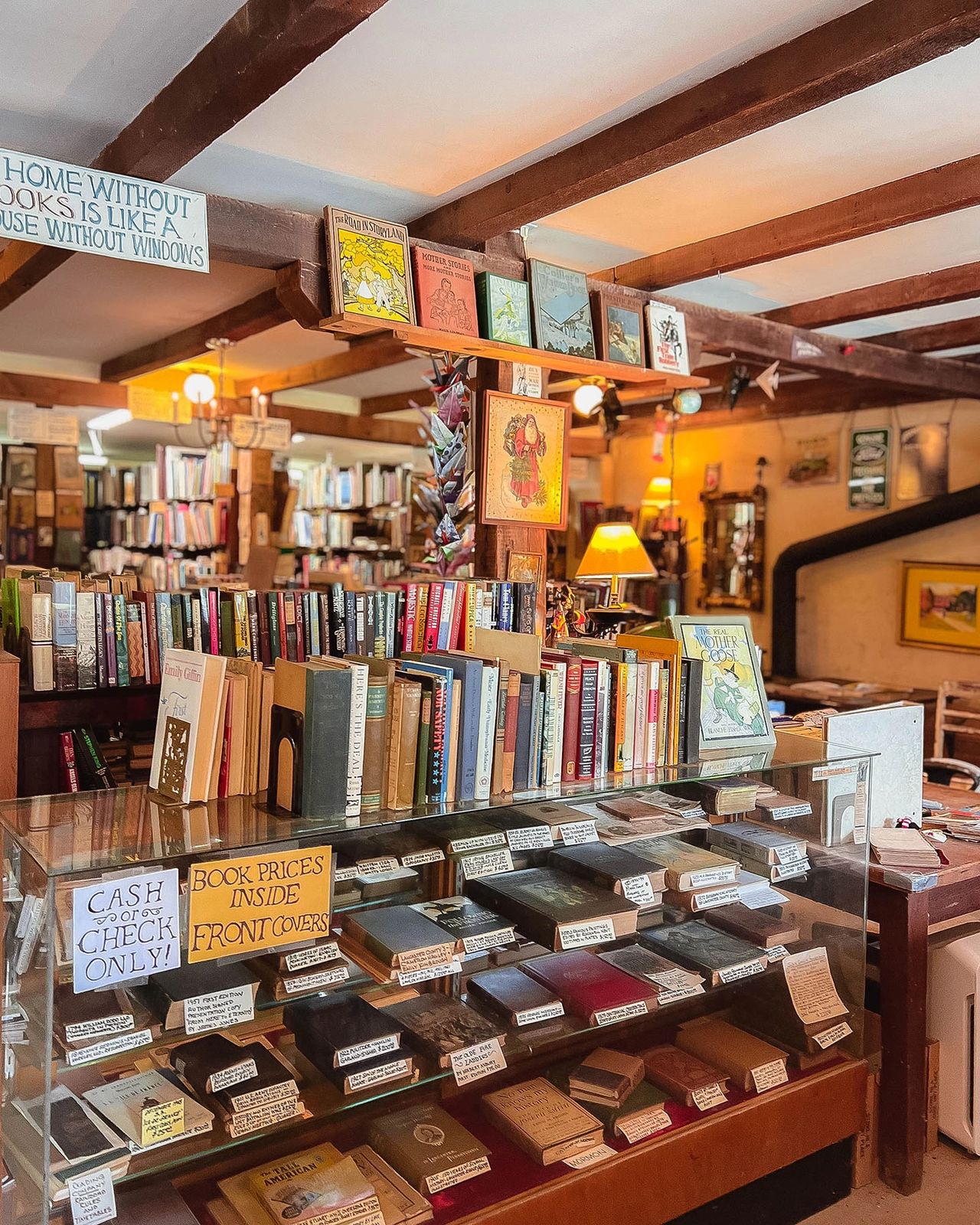 Step into a literary time capsule at Moyer’s Book Barn, a cozy and historic bookstore in Lancaster County, Pennsylvania. This charming barn-turned-bookshop is home to an extensive collection of rare books, vintage classics, and second-hand treasures waiting to be discovered. With its rustic wooden beams, handwritten price tags, and shelves stacked with hard-to-find literature, Moyer’s offers a nostalgic experience for book lovers and collectors alike. Whether you're searching for a unique read or simply want to soak in the ambiance, this Lancaster hidden gem is well worth a visit!