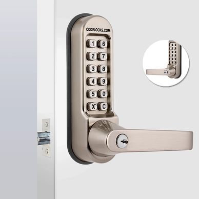 Codelocks CL510, CL515 mechanical keypad cylindrical lock