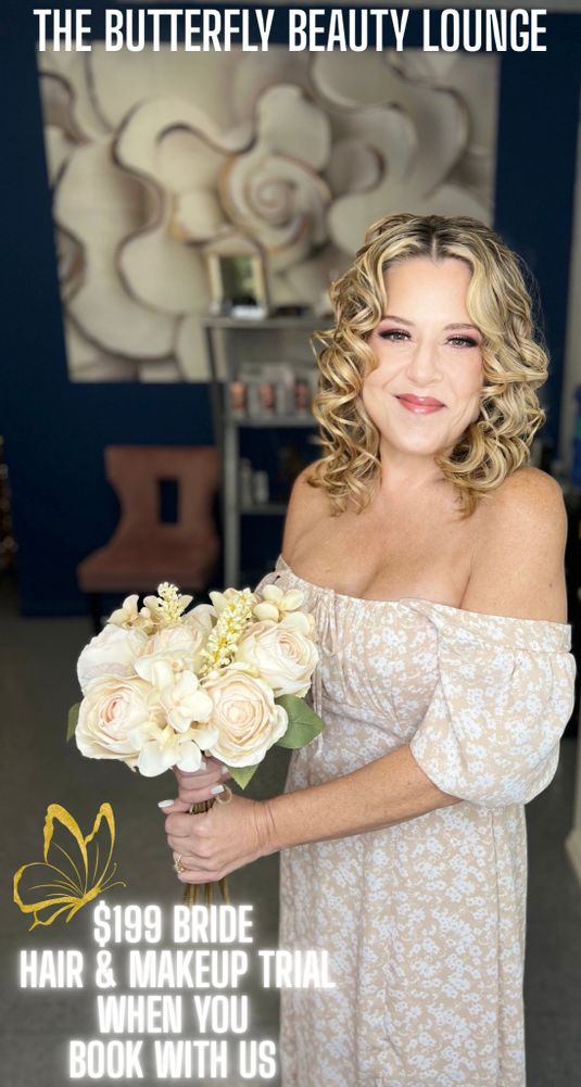 Bride To Be Hair and Makeup