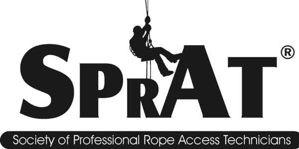 Society of Professional Rope Access Technicians logo. SPRAT member company.