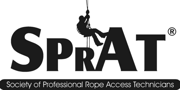 Society of Professional Rope Access Technicians logo. SPRAT member company.