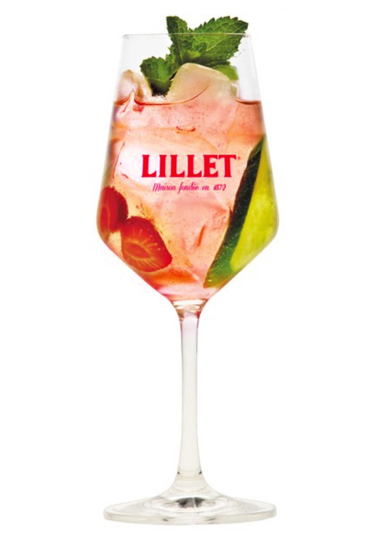Enjoy A Lillet Rosé Spritz