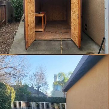 shed removal
