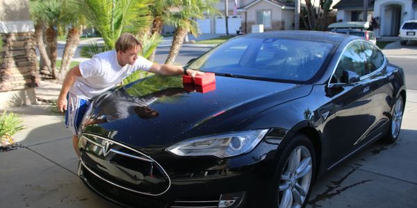 Mobile Auto Detailing San Diego Exterior Detail Paint Correction Ceramic Coating Sealant Tesla
