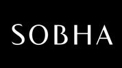 Logo with the text "SOBHA" in white on a black background.