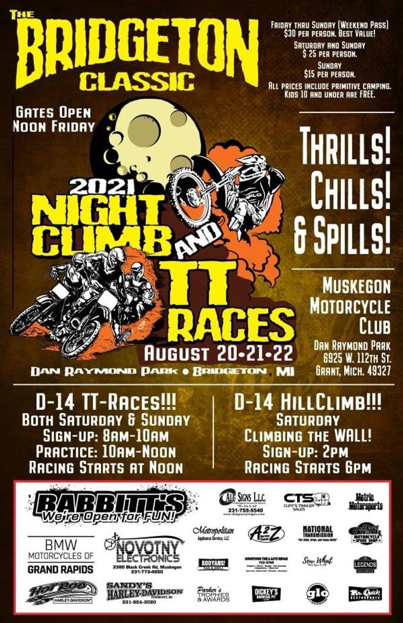 AMA District 14 Hillclimb Riders
