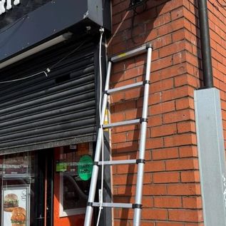 Shutter successfully opened in Keighley, no damage on a commercial property by our local locksmith