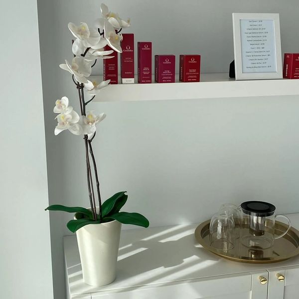 Salon product shelf