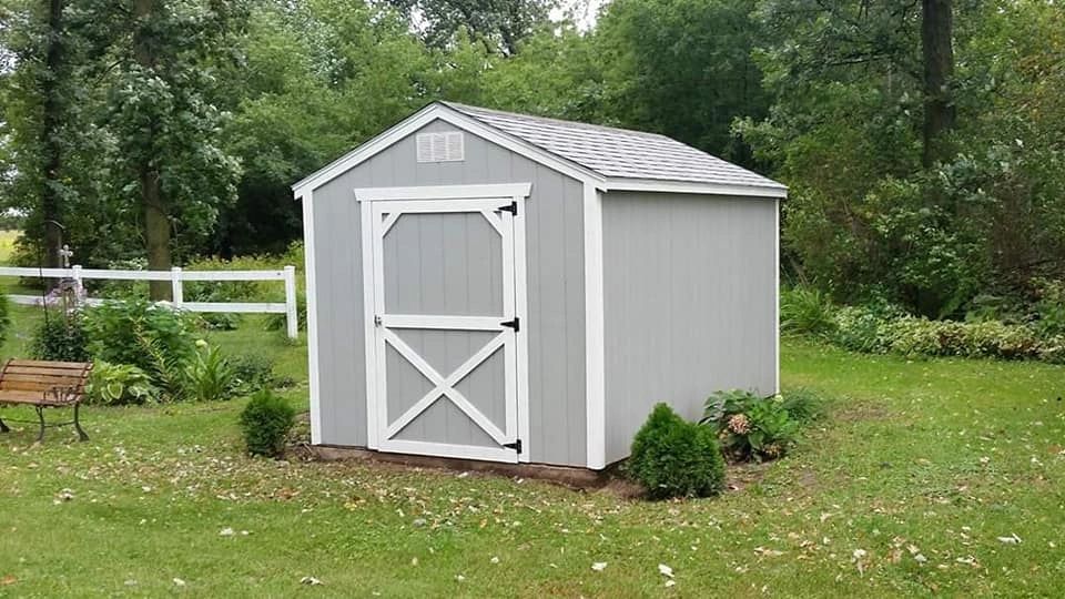 8X10 PAINTED UTILITY SHED, BUY OR RENT TO OWN, NO CREDIT CHECK!!!!
