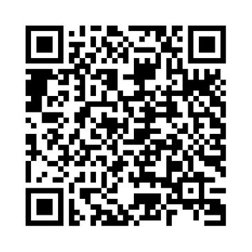QR-kode på hvit bakgrunn.