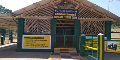 Mudumalai Elephant Camp entrance