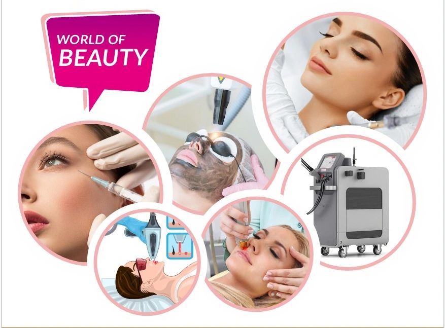 derma server include laserhair removal with our candela machine and PRP 