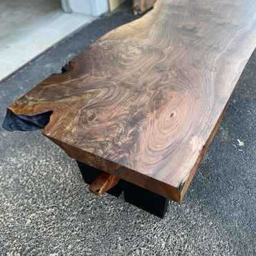 Handmade coffee table. coffee table phoenix. walnut coffee table. custom coffee table. custom table