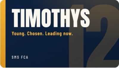 Text banner reading "TIMOTHYS 12" with tagline.