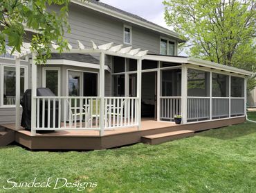 deck with screen room
Sundeck Designs
composite deck
Fort Collins deck
Loveland deck
Northern Colora