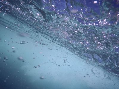 Bubbles underwater