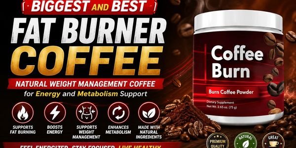 Fat burner coffee for weight management and energy support.